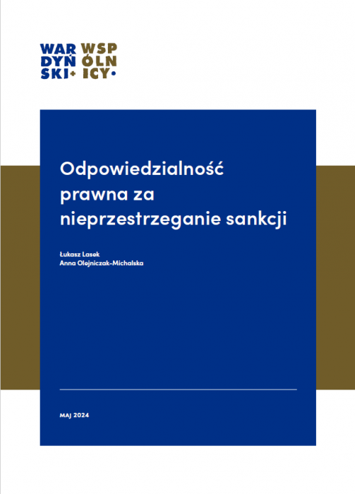 Odpowiedzialność prawna za nieprzestrzeganie sankcji