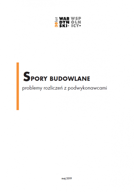 Spory Budowlane Wardyński I Wspólnicy